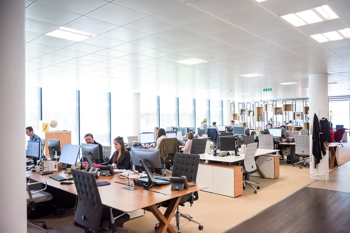 Customer support team using AI-assisted systems